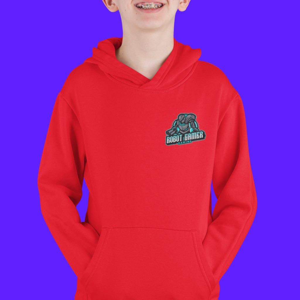 Embroidered Kids Hoodie