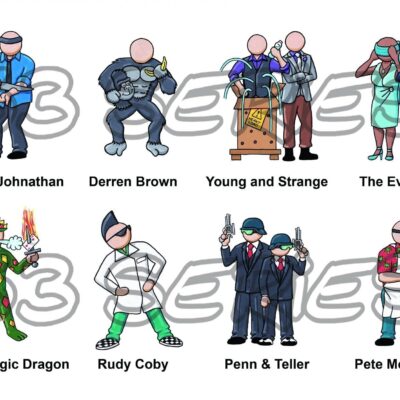 Amazing 53 Magicians Special Order Tee 3XL - 5XL Men's - Image 9